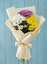 Букет цветов из:  Хризантемы в Самусе