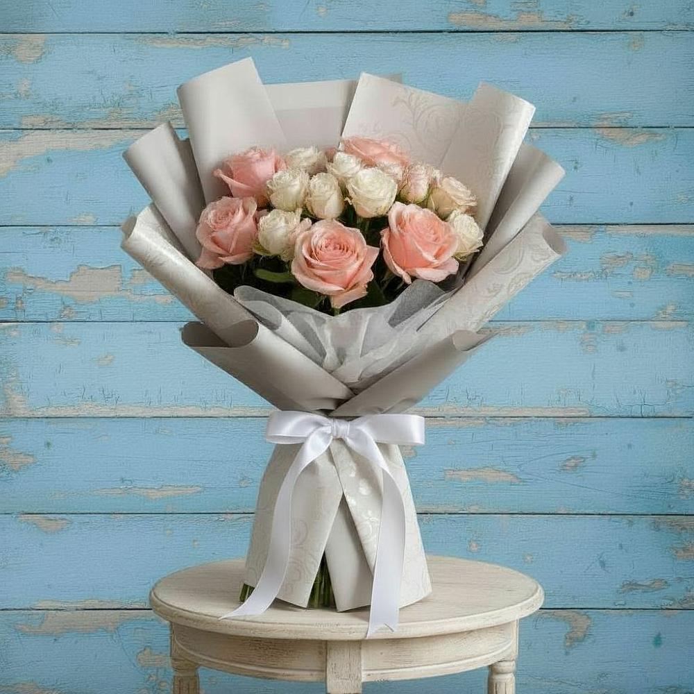 Букет цветов из: Розы в Самусе