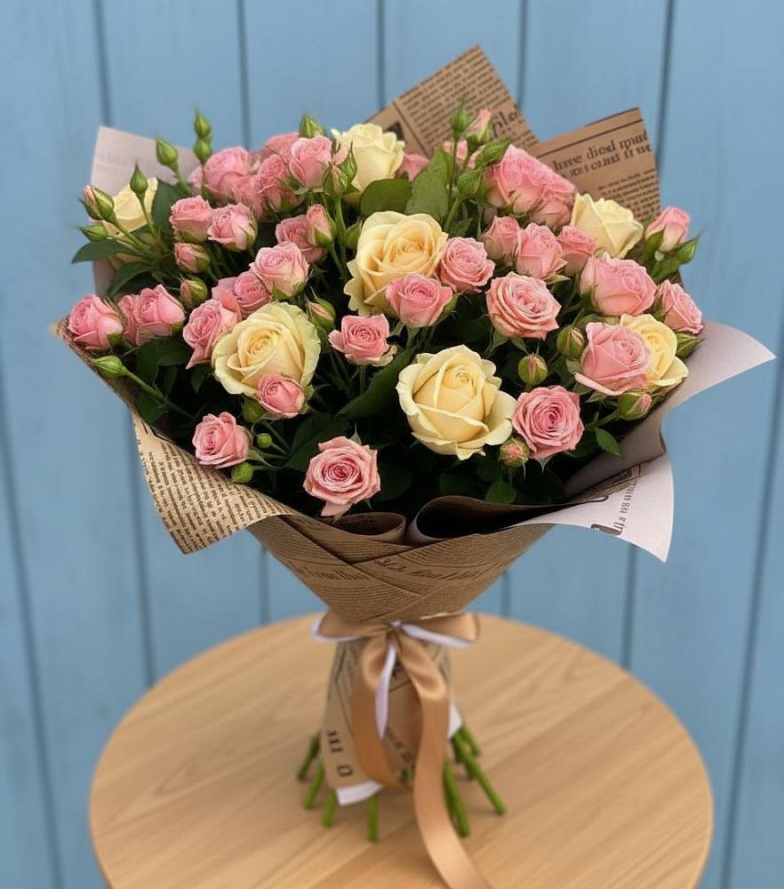 Букет цветов из: Розы в Самусе
