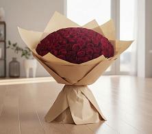 Букет 101 Красная роза в Самусе