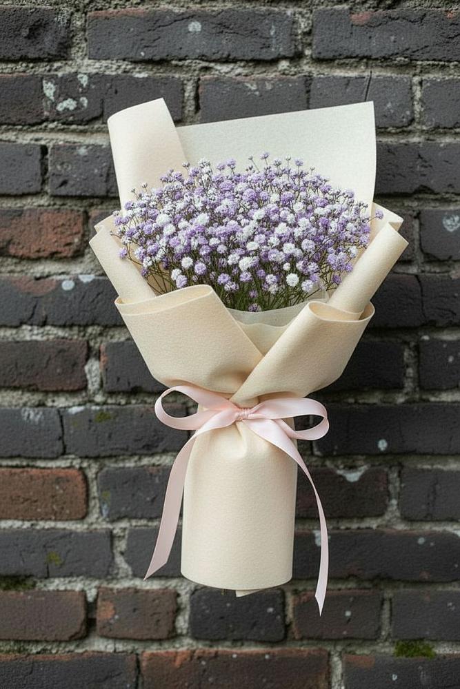 Букет цветов из: Гипсофила в Самусе