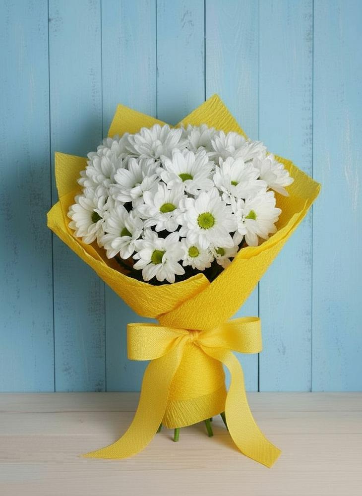 Букет цветов из: Хризантемы в Самусе
