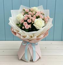 Букет цветов из:  Розы в Самусе
