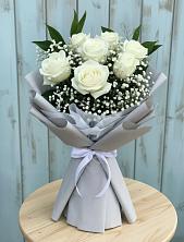 Букет цветов из:  Розы в Самусе