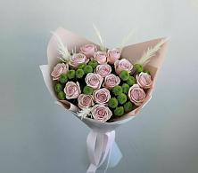 Букет цветов из:  Розы и Хризантемы #REPLACE_PRED# Самусе