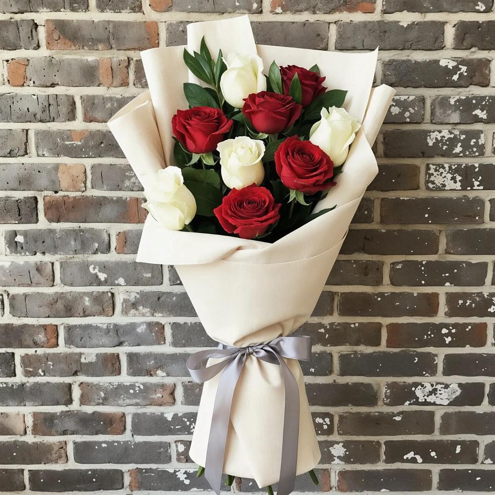 Букет цветов из: Розы в Самусе