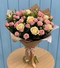 Букет цветов из:  Розы в Самусе