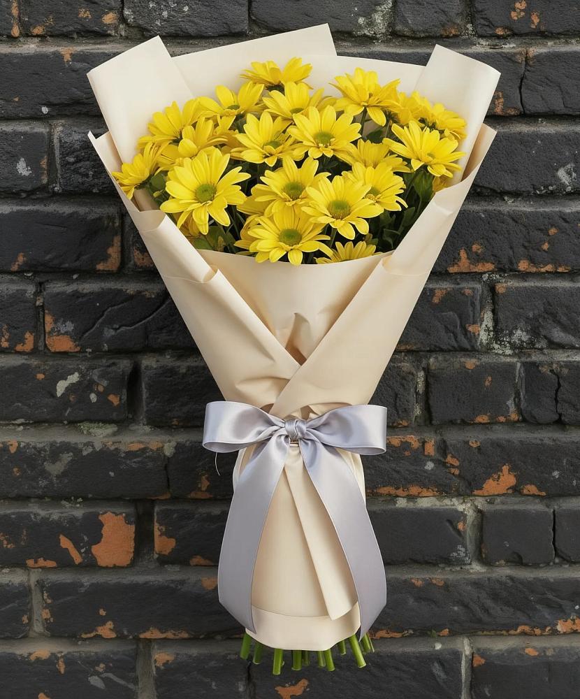 Букет цветов из: Хризантемы в Самусе
