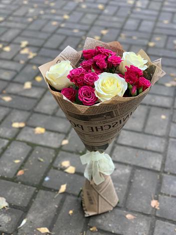 Букет цветов из: Розы в Самусе