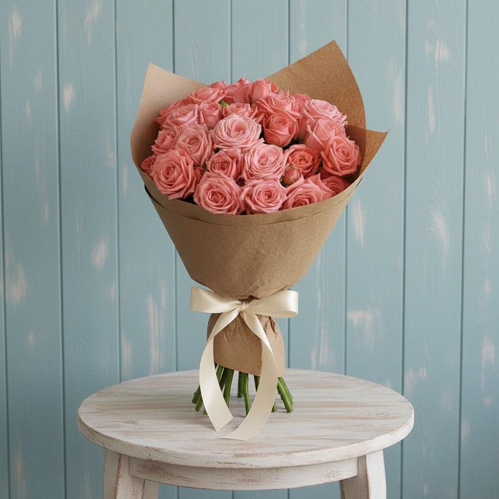 Букет цветов из: Розы в Самусе