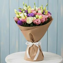 Букет цветов из:  Лизиантусы в Самусе