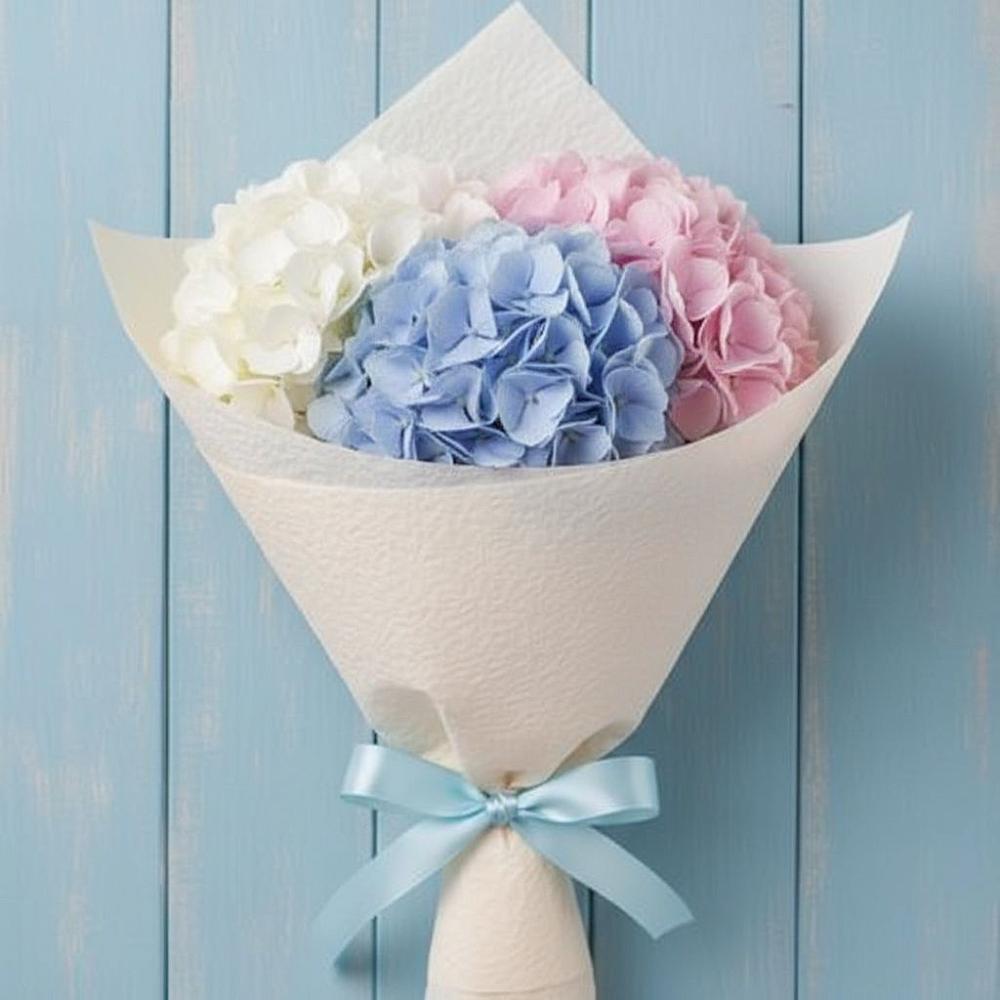 Букет цветов из: Гортензия в Самусе